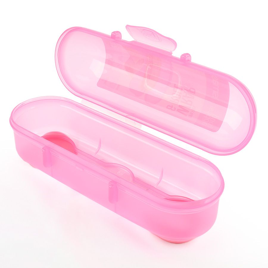 אחסונית לחמנייה/טורטייה 850 מ"ל ורוד Smash by Food Appeal