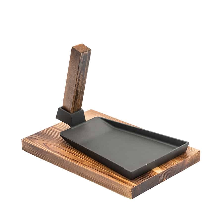 כלי הגשה מעדר 20 ס"מ יציקת ברזל CutterPeeler