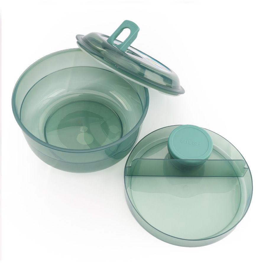 אחסונית ארוחה/סלט עגולה 1.8 ל' מנטה Smash by Food Appeal / Adult / Microwave