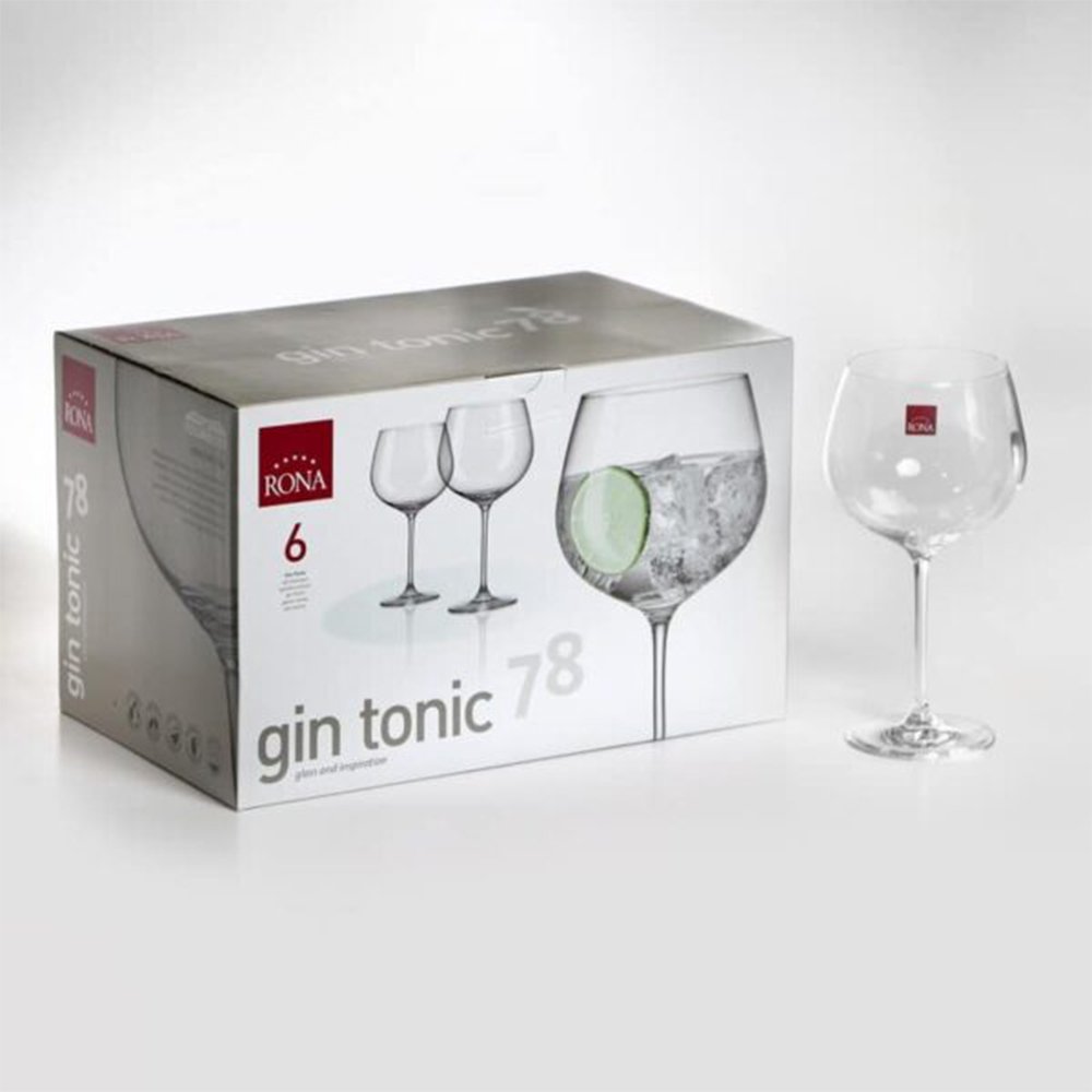 סט 6 כוס יין קריסטל 780 מ"ל Universal מבית RONA