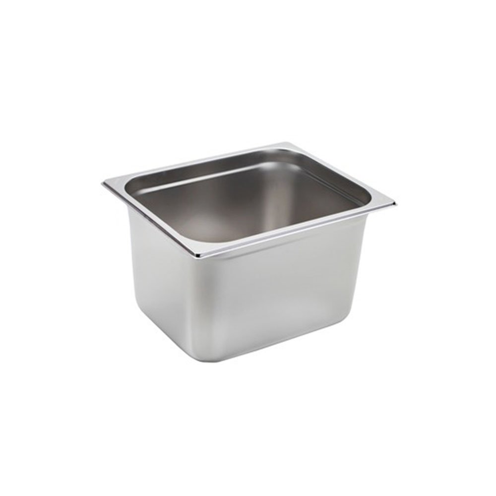 גסטרונום 1/2/200 נירוסטה 32.5/26.5 ס"מ, עומק 20 ס"מ 12.5 ליטר