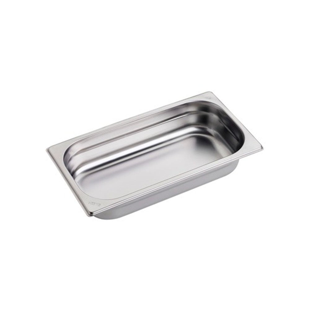 גסטרונום 1/3/65 נירוסטה 32.5/17.6 ס"מ, עומק 6.5 ס"מ 2.5 ליטר