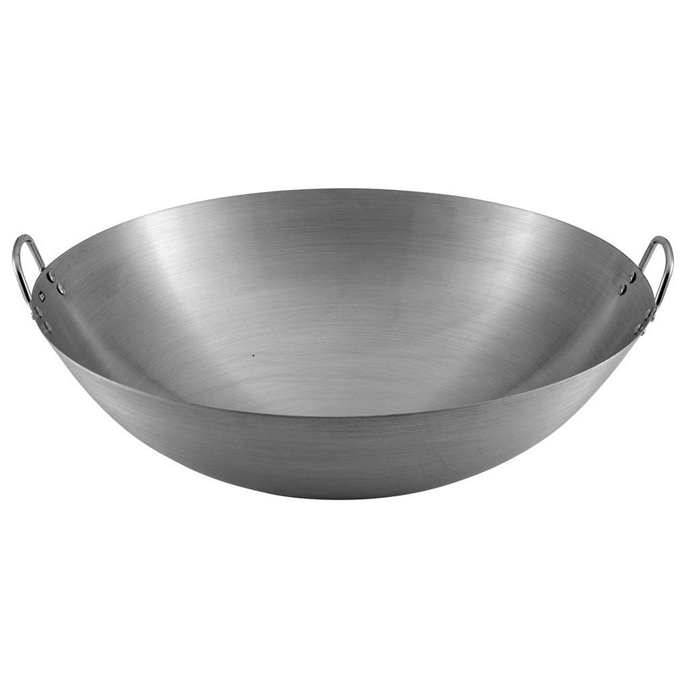 ווק סיני מקצועי 2 ידיות נירוסטה 40 ס"מ