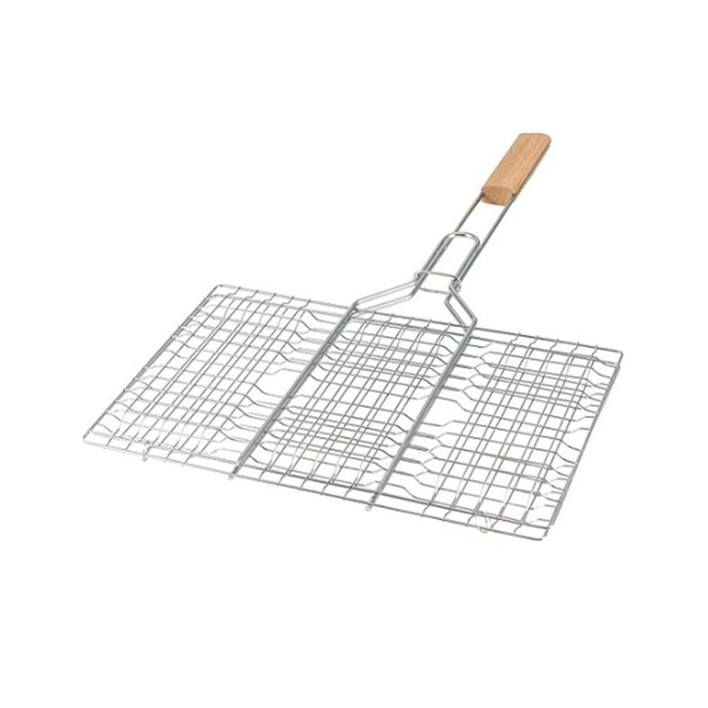 רשת כפולה לגריל (צולה) 34X22 ס”מ CutterPeeler