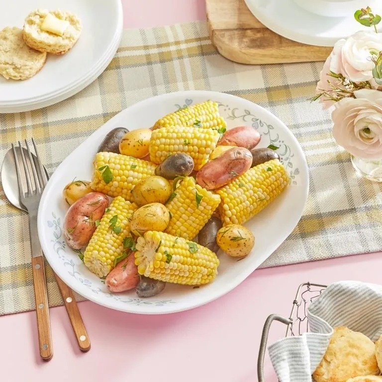 מגש אובלי 31 ס"מ , Country Cottage מבית CORELLE קורנינג