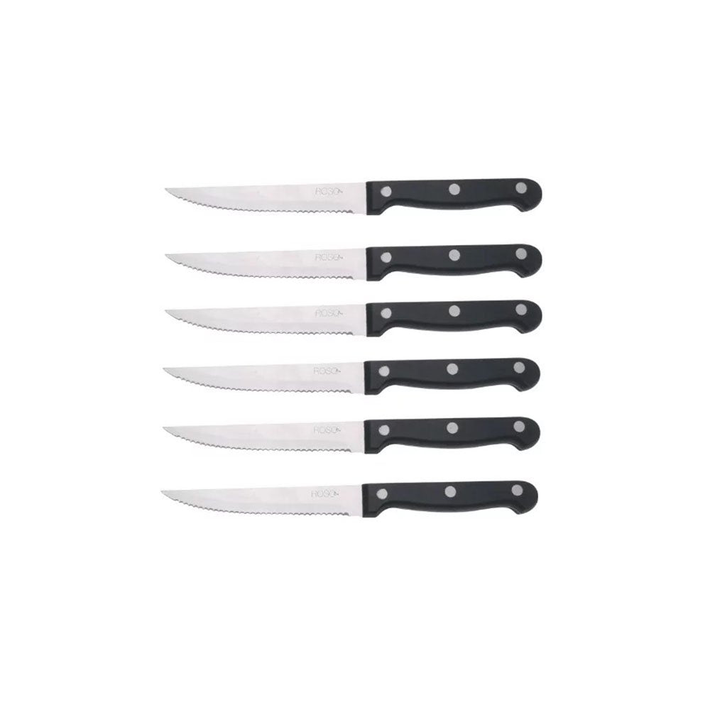 סט 6 סכיני סטייק Pro ROSO