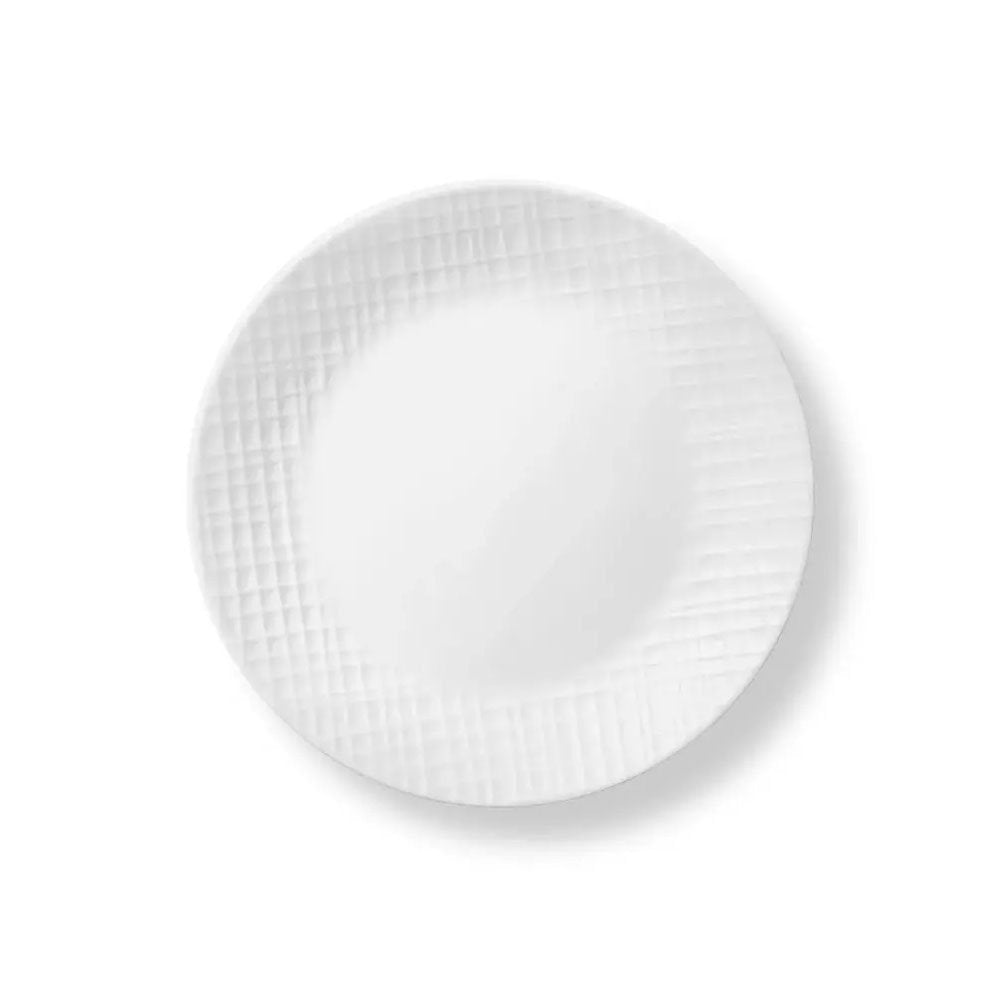סט צלחות 12 חלקים , Linen Weave , מבית CORELLE קורנינג