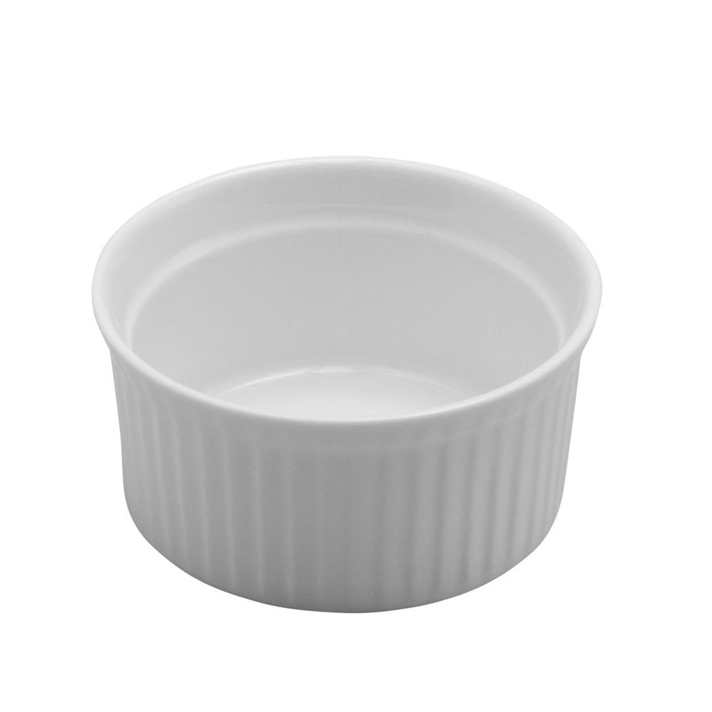 כלי לסופלה פורצלן לבן 7.5 ס”מ Jaguar