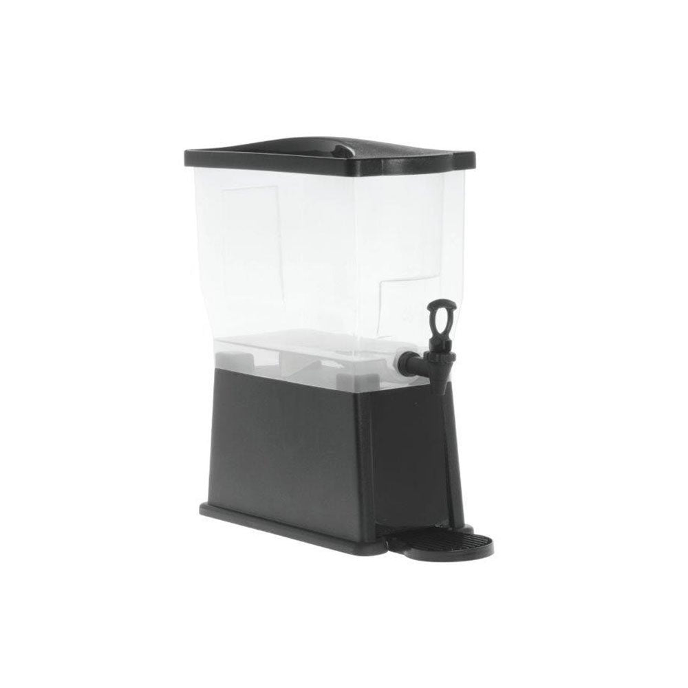 דיספנסר שתייה מלבני - 11 ליטר שקוף