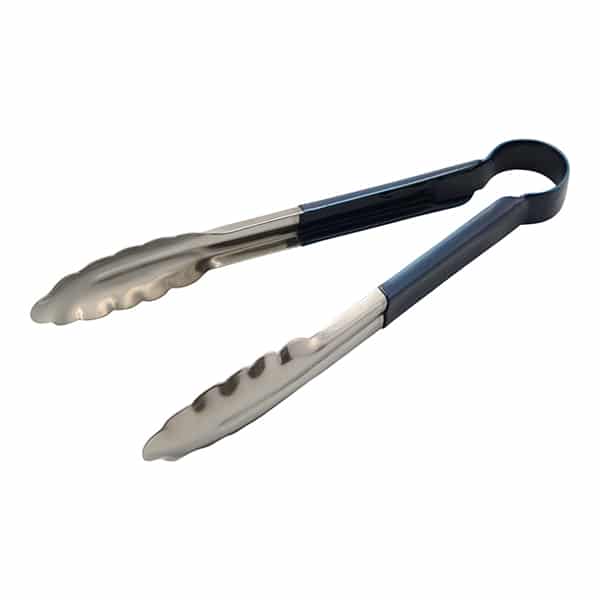 מלקחיים נירוסטה מצופה סיליקון כחול 24 ס”מ CutterPeeler