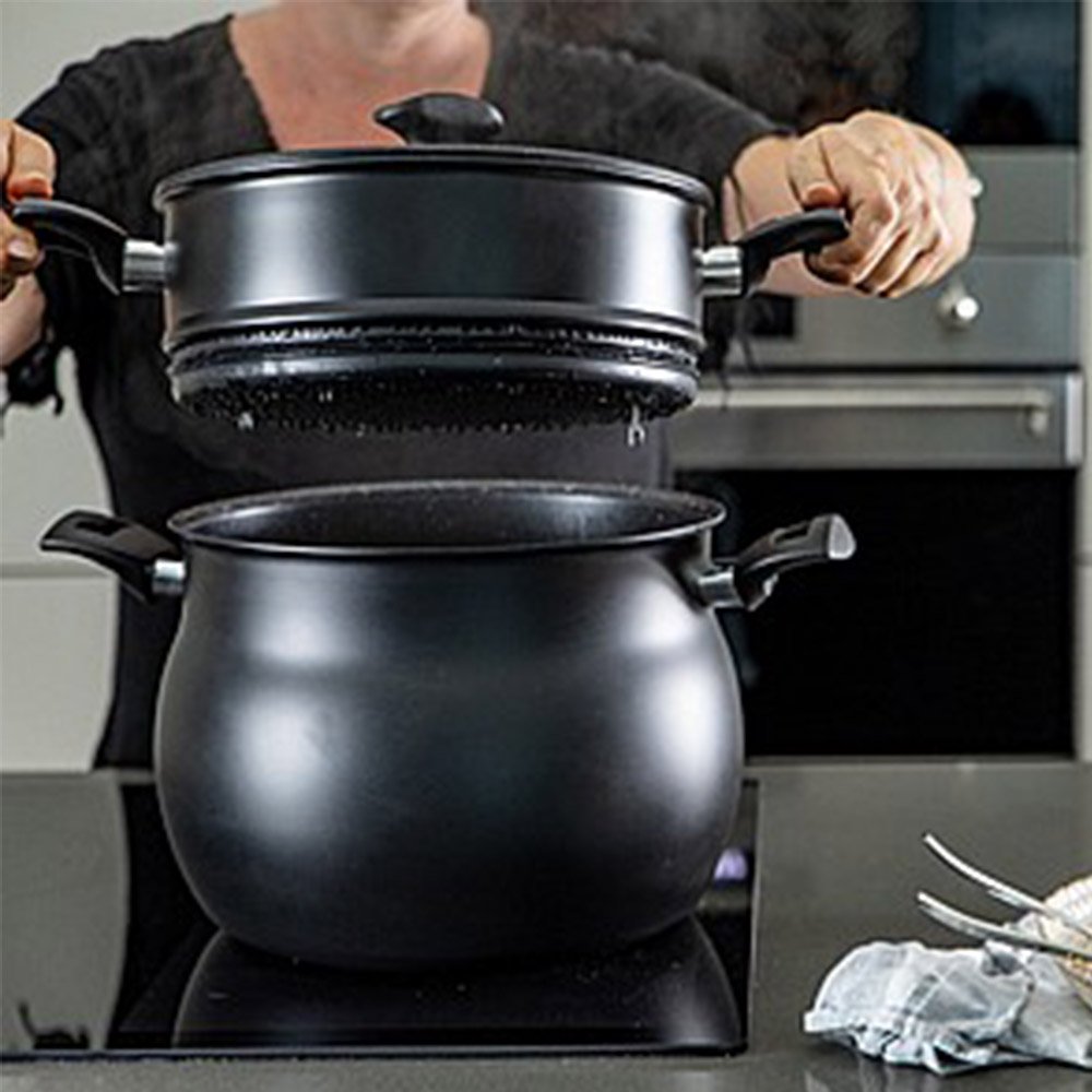 סיר קוסקוס ואידוי 24 ס"מ 11 ליטר EVERYDAY PLUS