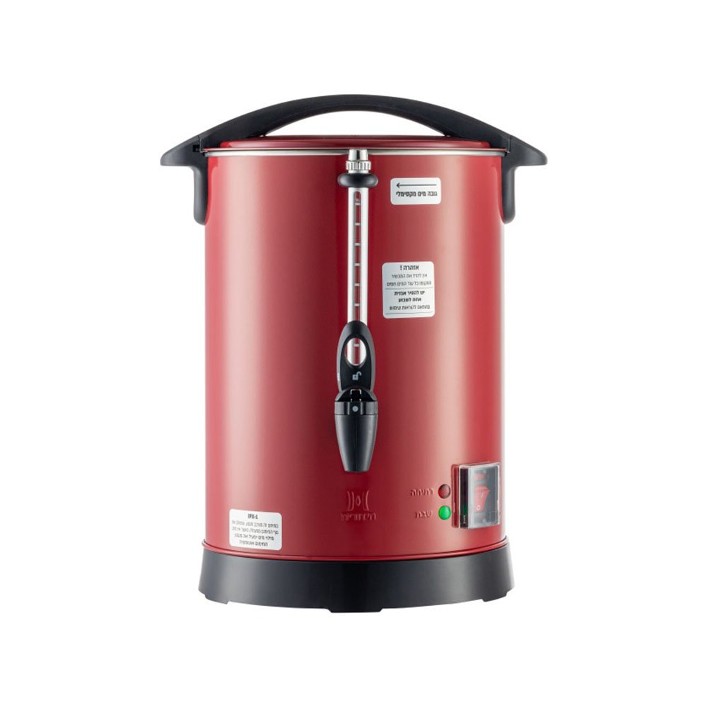 מיחם מים מהודר צבע אדום יין - בורדו / 60 כוסות - הידורית