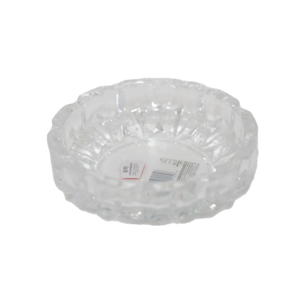 מאפרה עגולה זכוכית יוקרתית 12 ס"מ Blinkmax