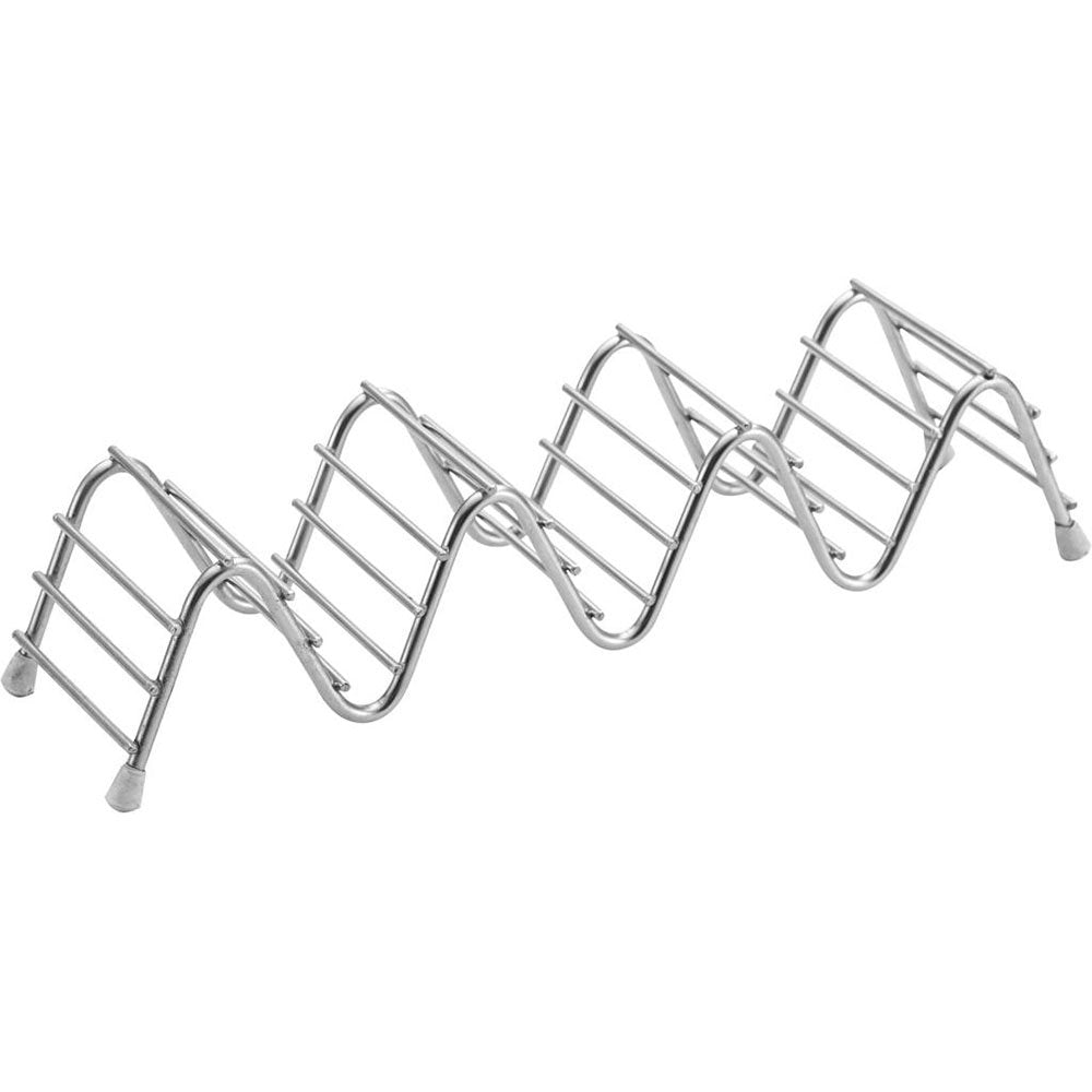 מתקן טאקו 3 חריצים רשת נירוסטה 24X6X5 ס"מ