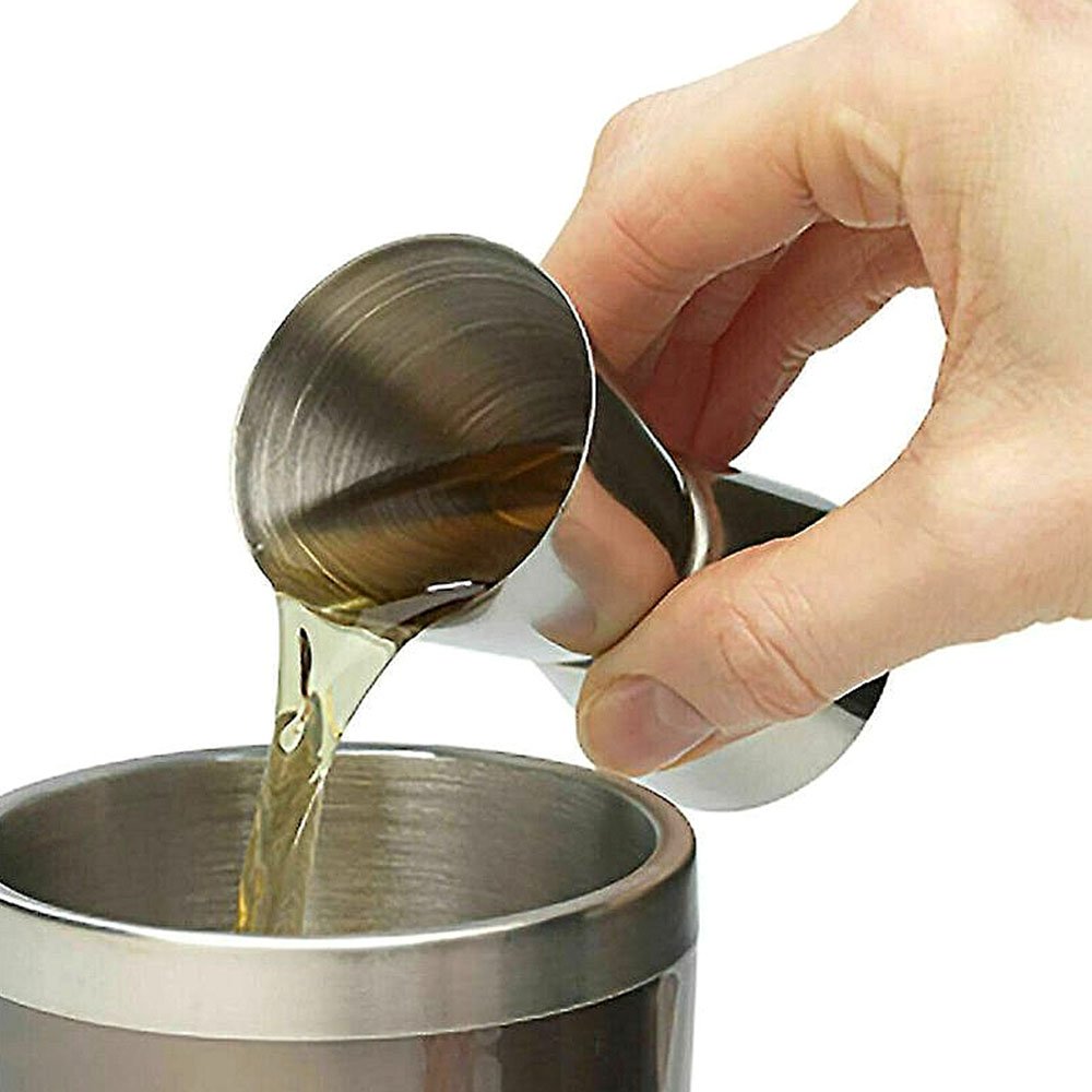 שוט מדידה מנירוסטה 20/40 מ"ל ג'יגר לבר