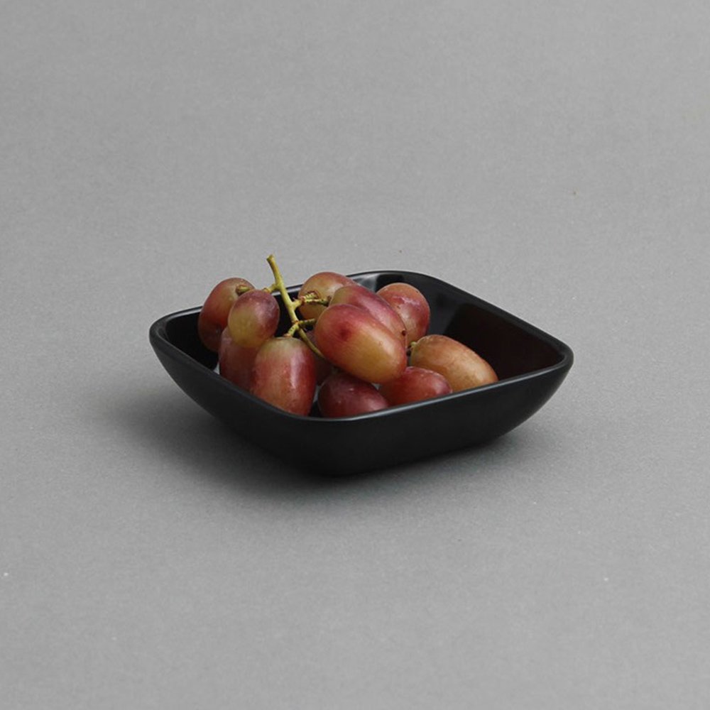 רוטביה ריבועית 10X10 מלמין שחור