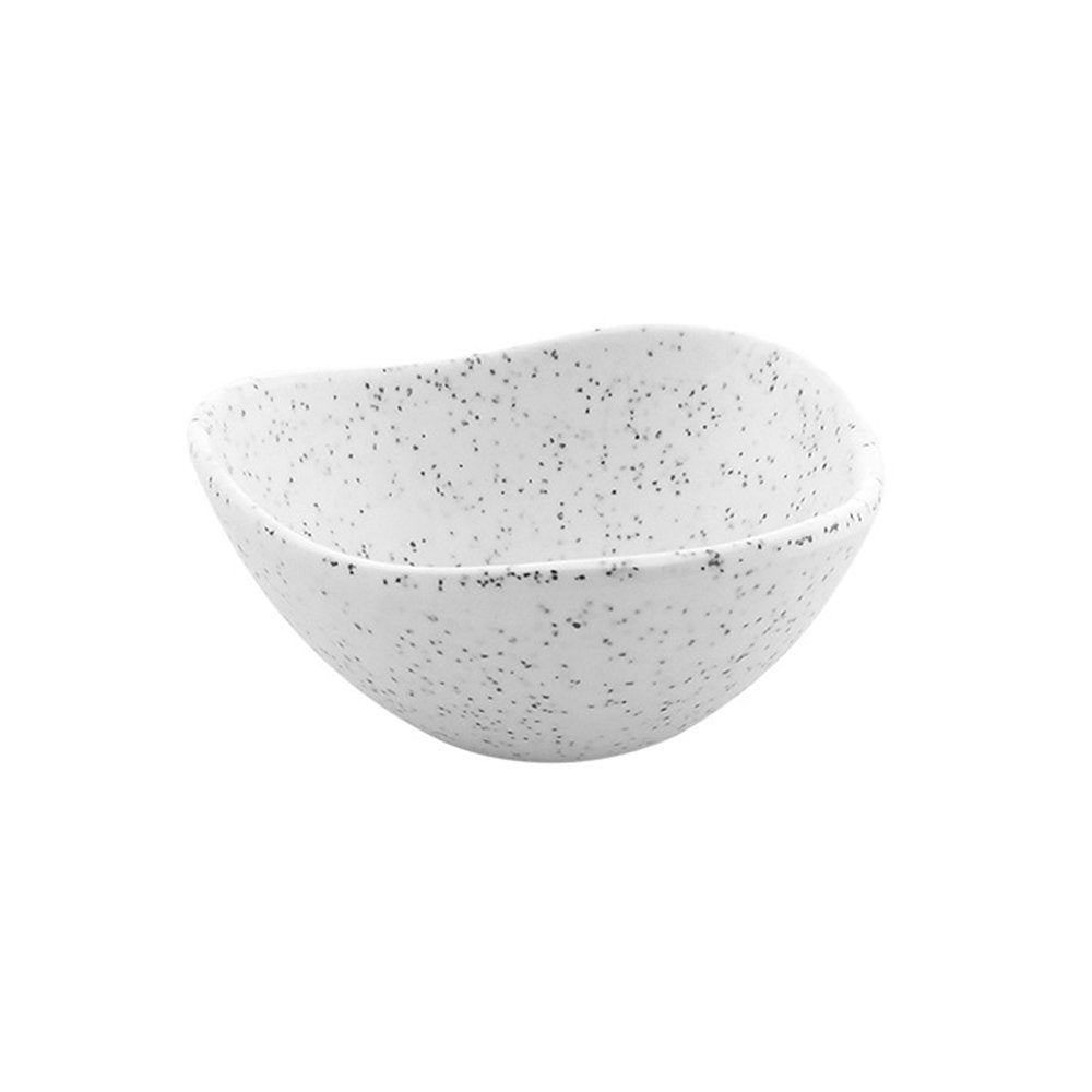 רוטביה / רמקין רוקי 5.9 ס”ל 7.5X3.3 לבן מנוקד מלמין