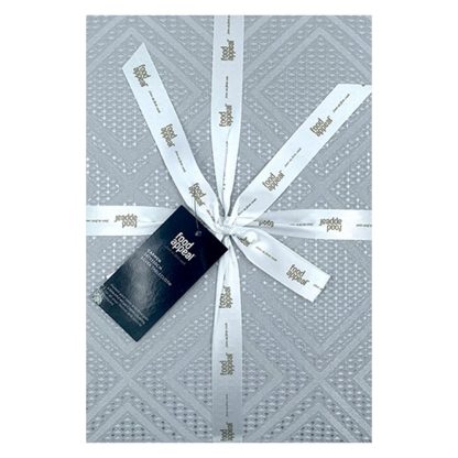 מפת שולחן 100% פוליאסטר CARMEN כסוף 350X147