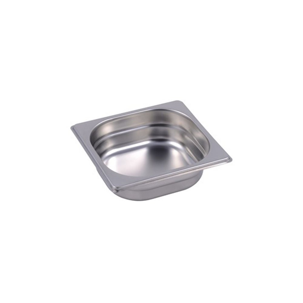 גסטרונום 1/6/65 נירוסטה 17.6/16.2 עומק 6.5 ס"מ 1 ליטר