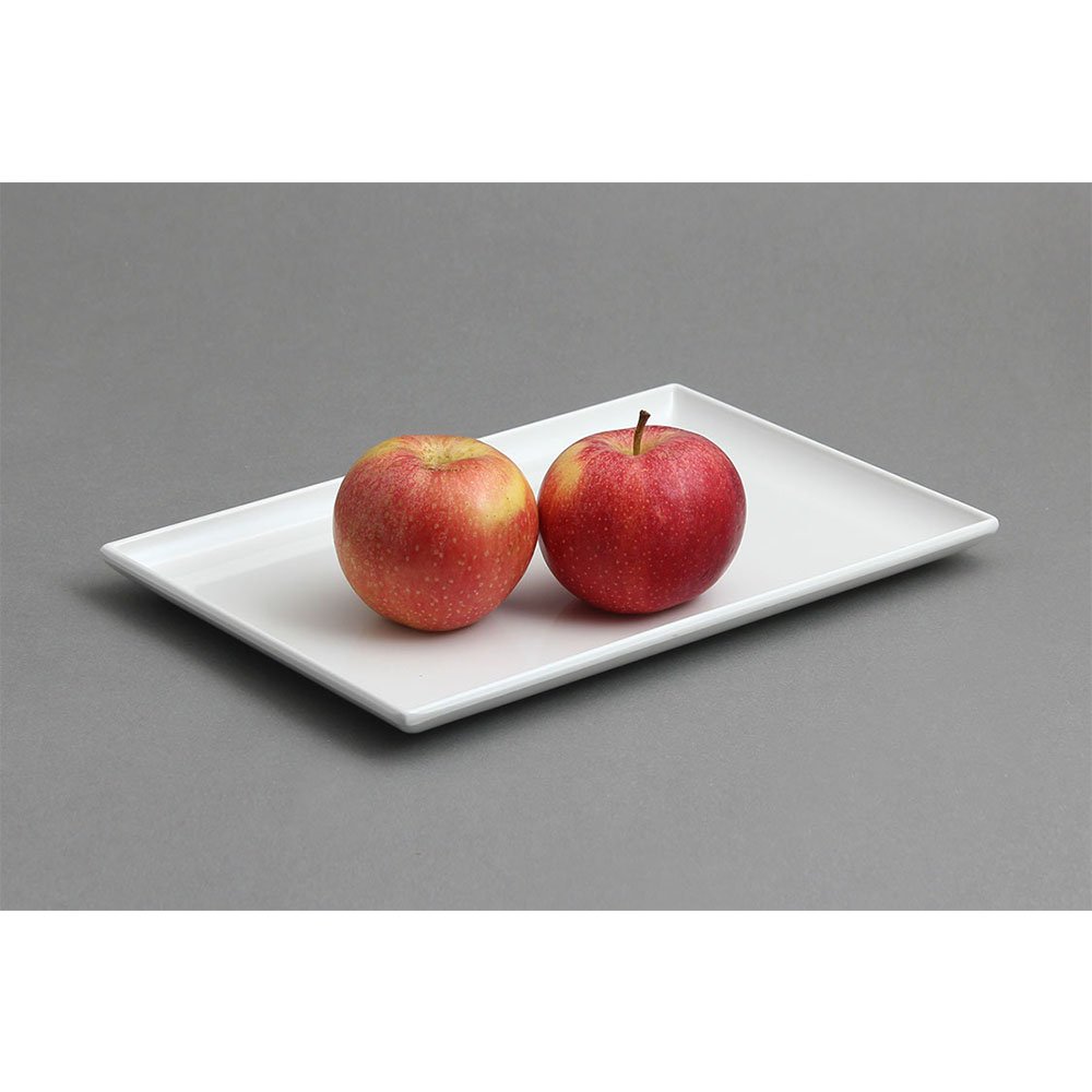 מגש מלמין לולב לבן 17X24.7 ס”מ