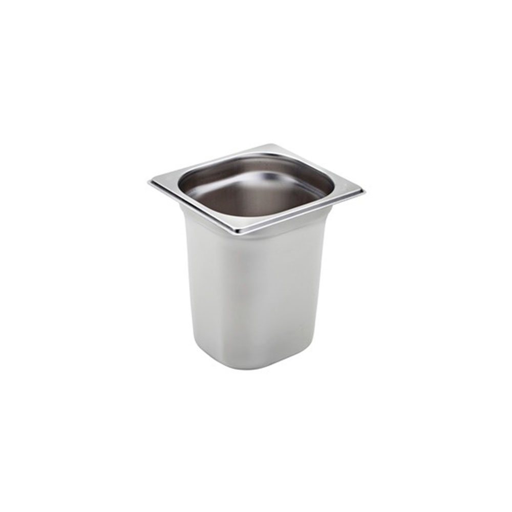 גסטרונום 1/6/200 נירוסטה 17.6/16.2 ס"מ, עומק 20 ס"מ 3.4 ליטר