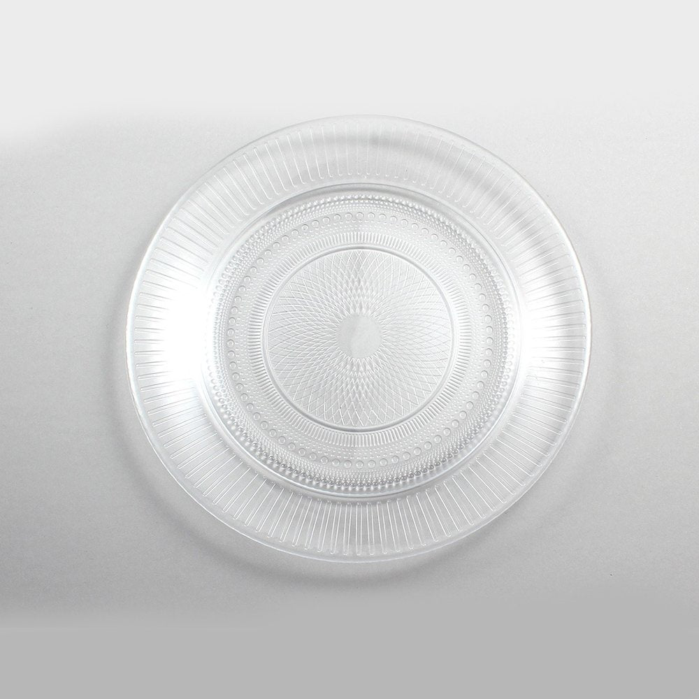 צלחת זכוכית מחוסמת מנה עיקרית - לואיזון 25 ס”מ