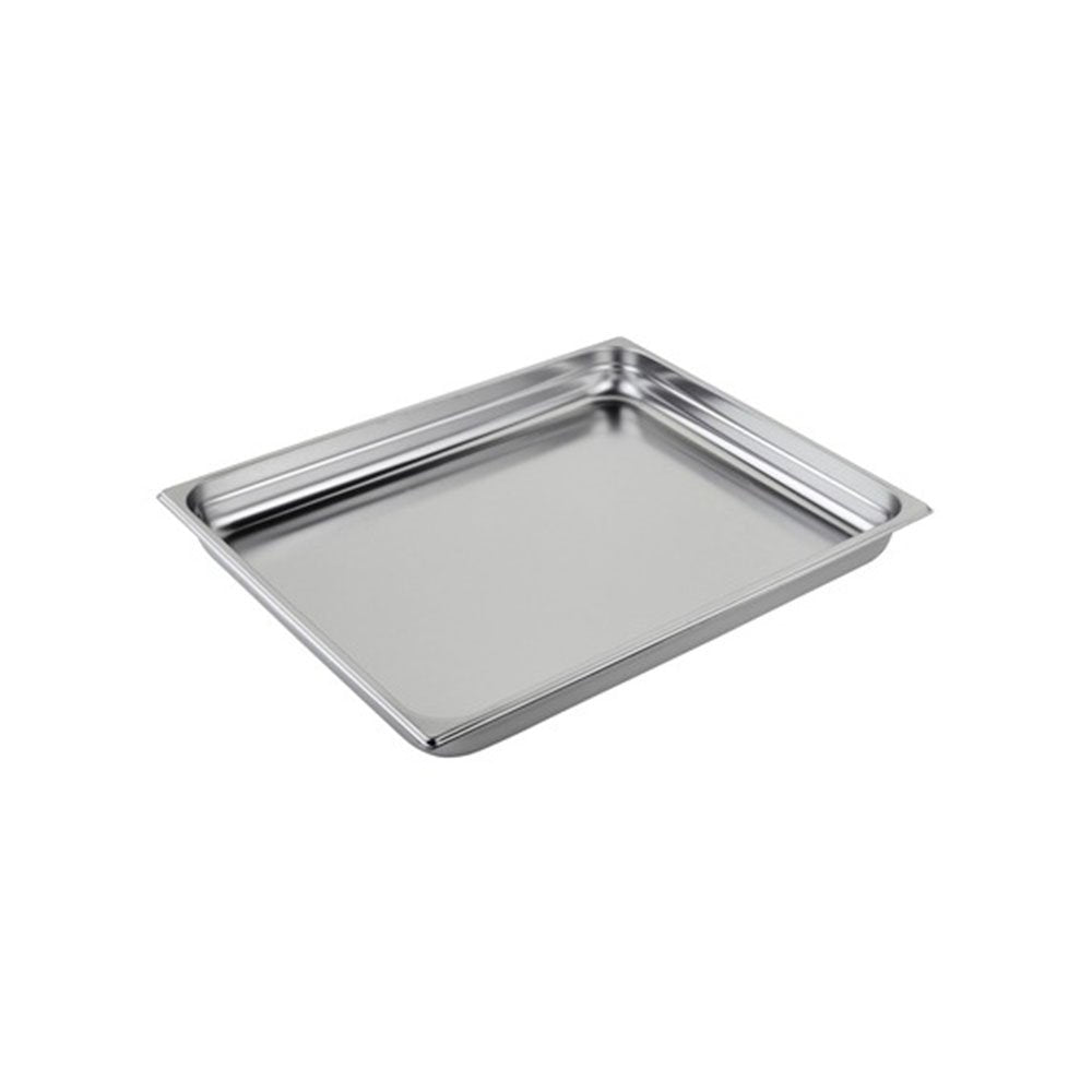 גסטרונום 2/1/65 נירוסטה 65/53 ס"מ, עומק 6.5 ס"מ עובי 0.8 מ"מ 18.5 ליטר