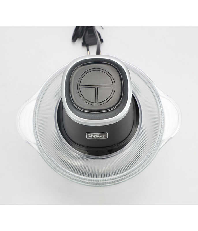 קוצץ מזון עוצמתי, מיכל זכוכית 2 ליטר | 500W מבית Food appeal