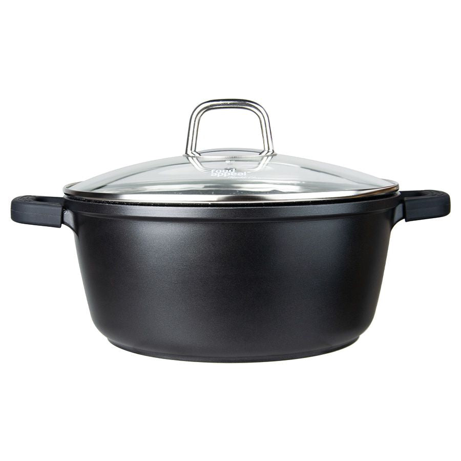 סיר 26 ס"מ , 4.3 ליטר MARBLE CLASS שחור