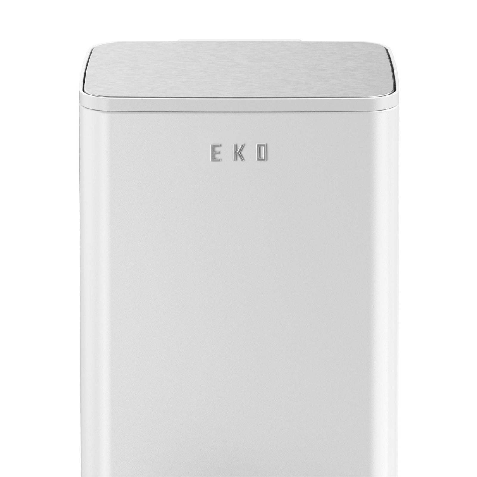 EKO IDOL פח 30 ליטר בגוון לבן צחור מבית EKO עם פח פנימי