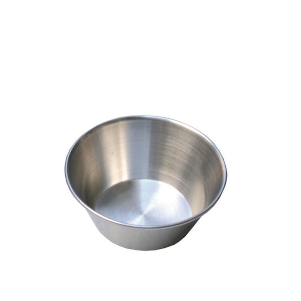 קוקוט חמאון נירוסטה רטבים 2.5 OZ 75 מ"ל 6 ס"מ