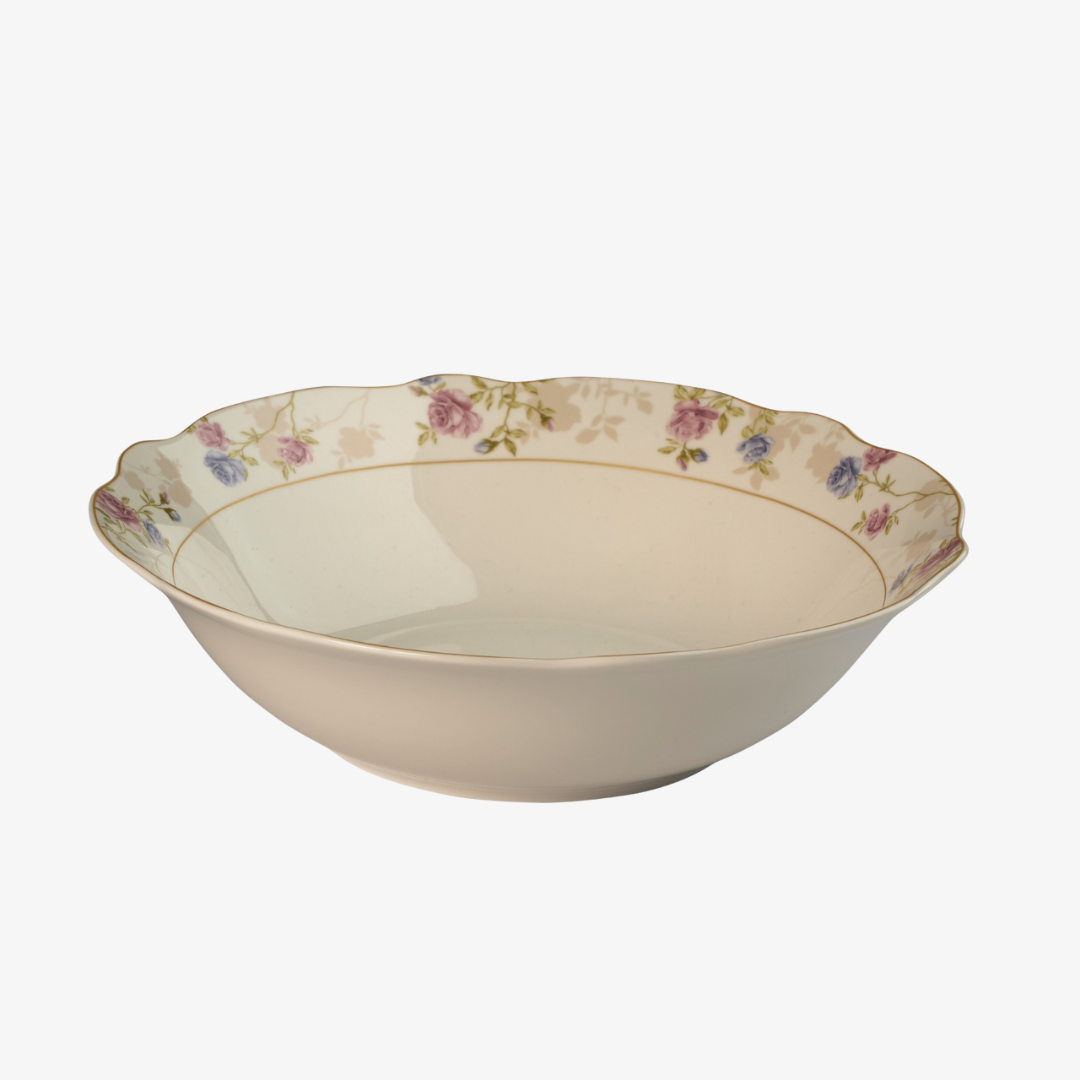 קערת סלט 22 ס"מ פרחי רוז קולקשיין