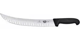 סכין קצבים להב רחבה עם חריצים 25 ס”מ ידית Fibrox נאסר ויקטורינוקס | Victorinox