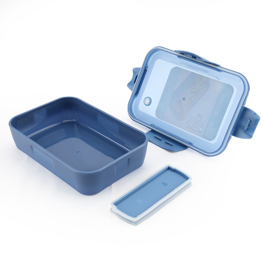 אחסונית ארוחה מלבנית 1 ל' כחול Smash by Food Appeal / Adult / Microwave