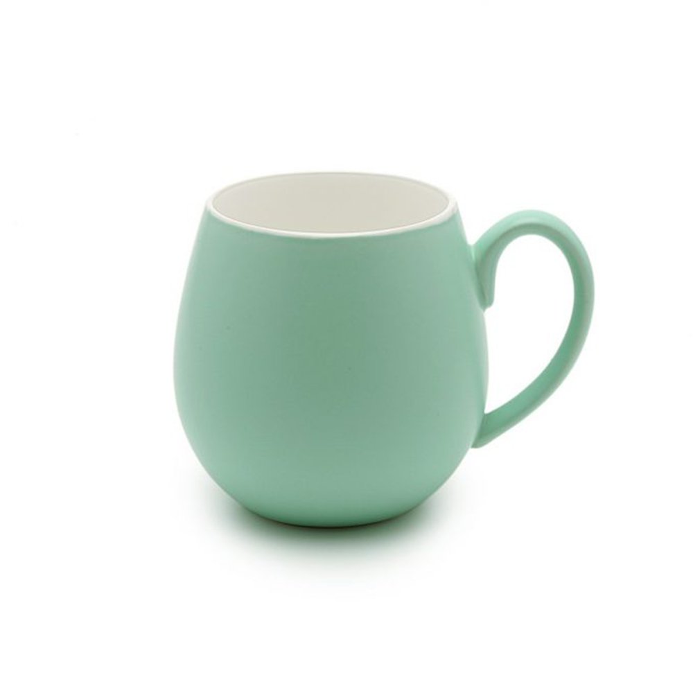 ספל מאג קרמי עגול 400 מ"ל תכלת Alfa