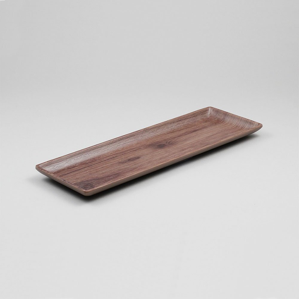 מגש דמוי עץ 30X10 ס"מ מלמין