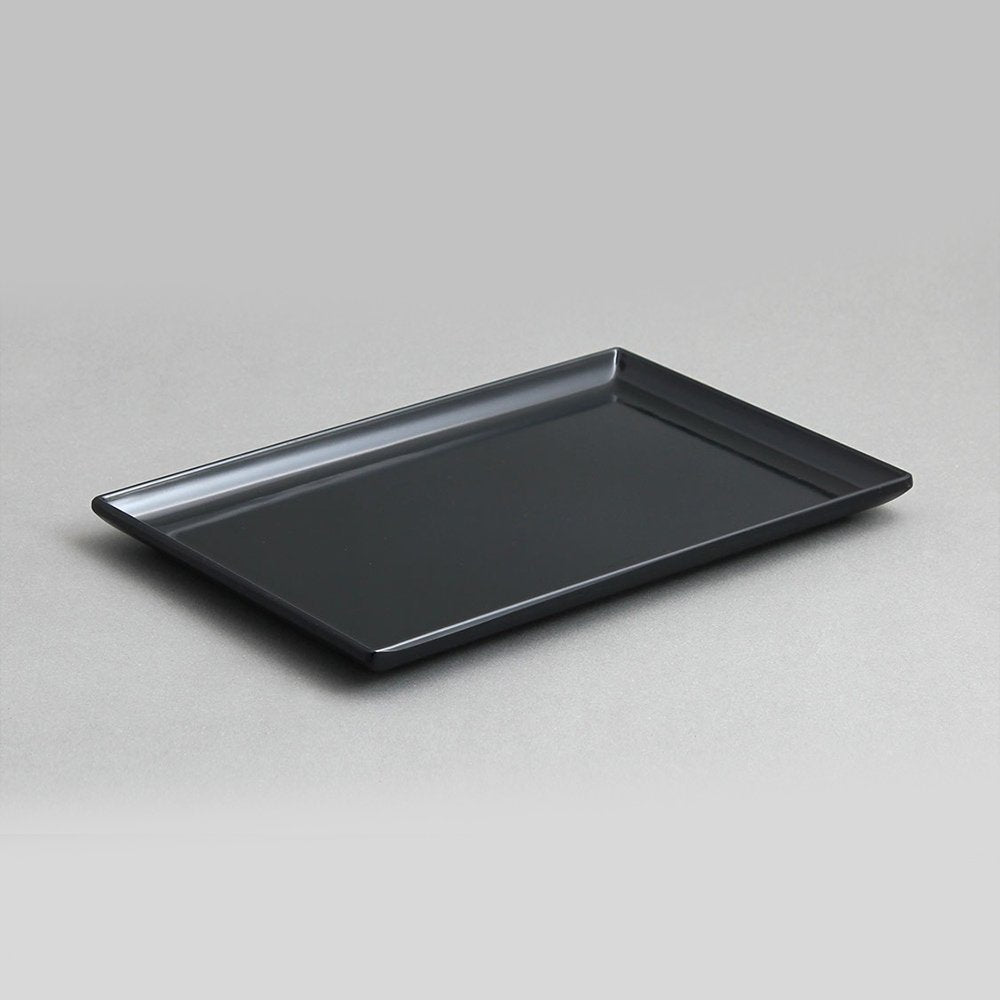 מגש מלמין לולב שחור 17X24.7 ס"מ