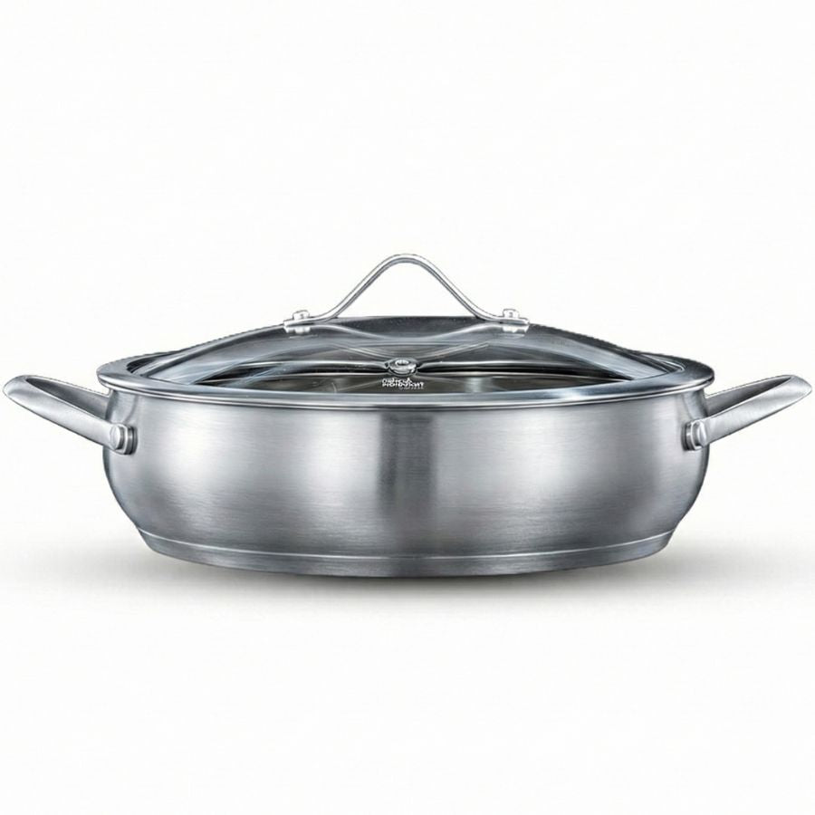 סוטאז נירוסטה 32 ס"מ, 5.2 ליטר BELLA מבית Food appeal