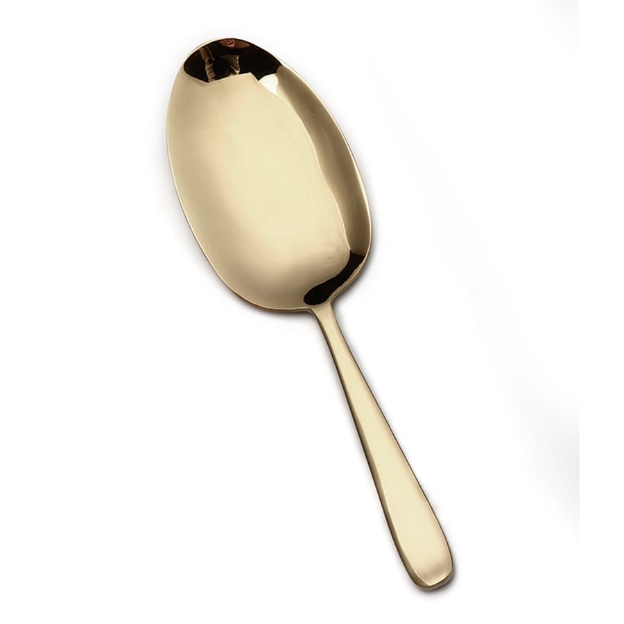 כף אורז מנירוסטה איכותית בגימור שמפניה-זהב AMBER