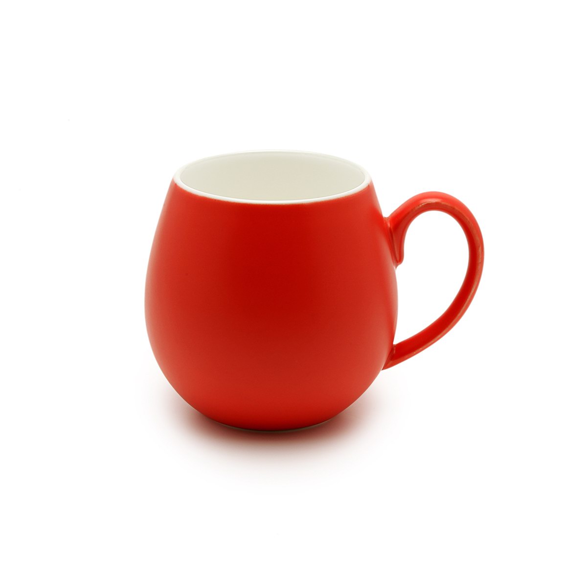 ספל מאג קרמי עגול 400 מ"ל אדום Alfa