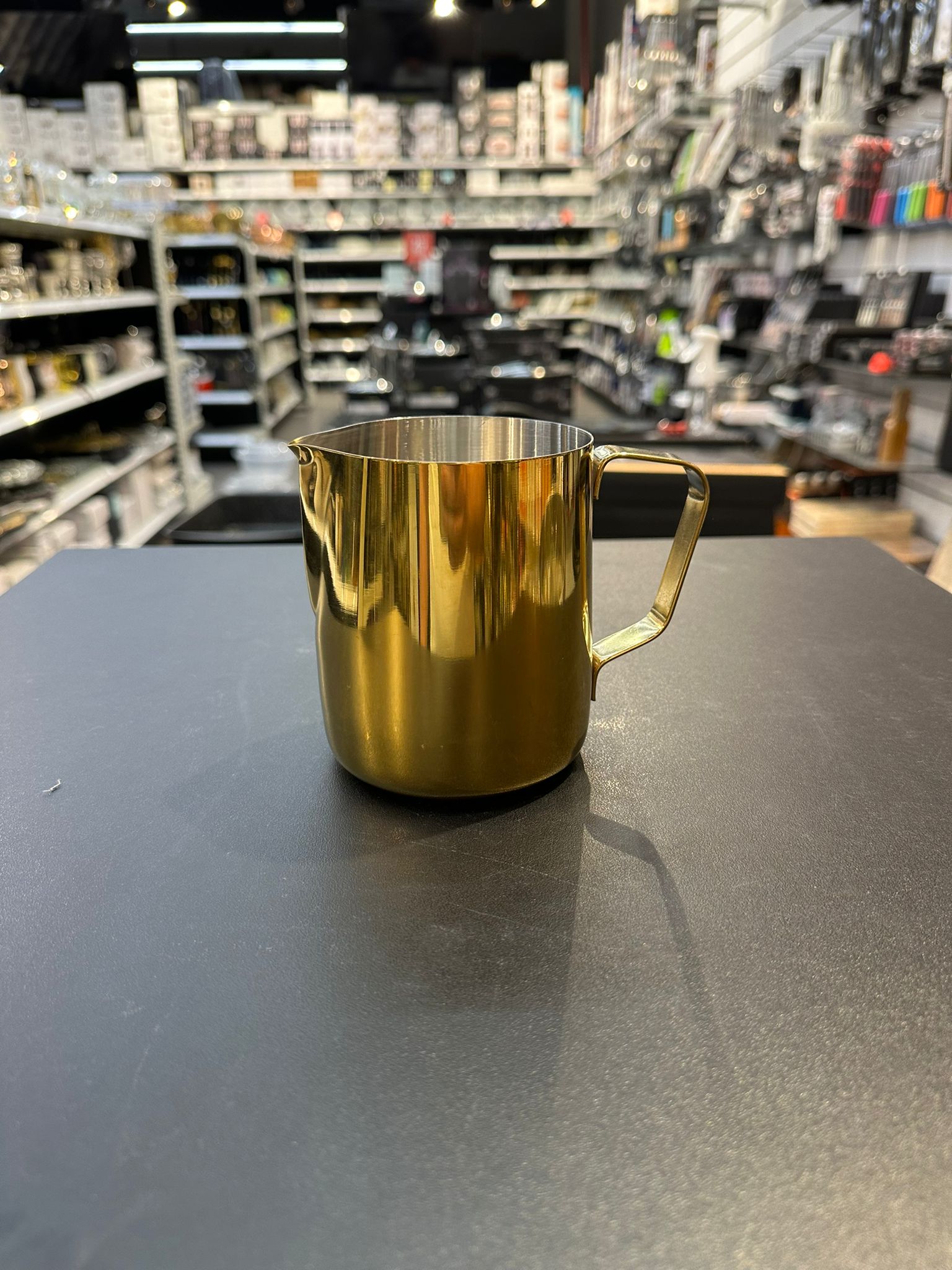 כד הקצפה - נירוסטה זהב 600 מ״ל