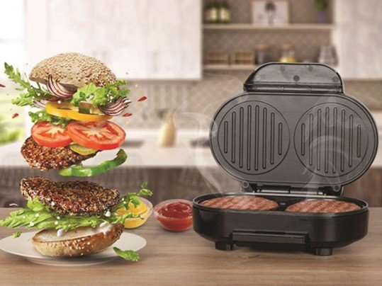 מכשיר ביתי לצליית 2 המבורגרים Selmor SE-176