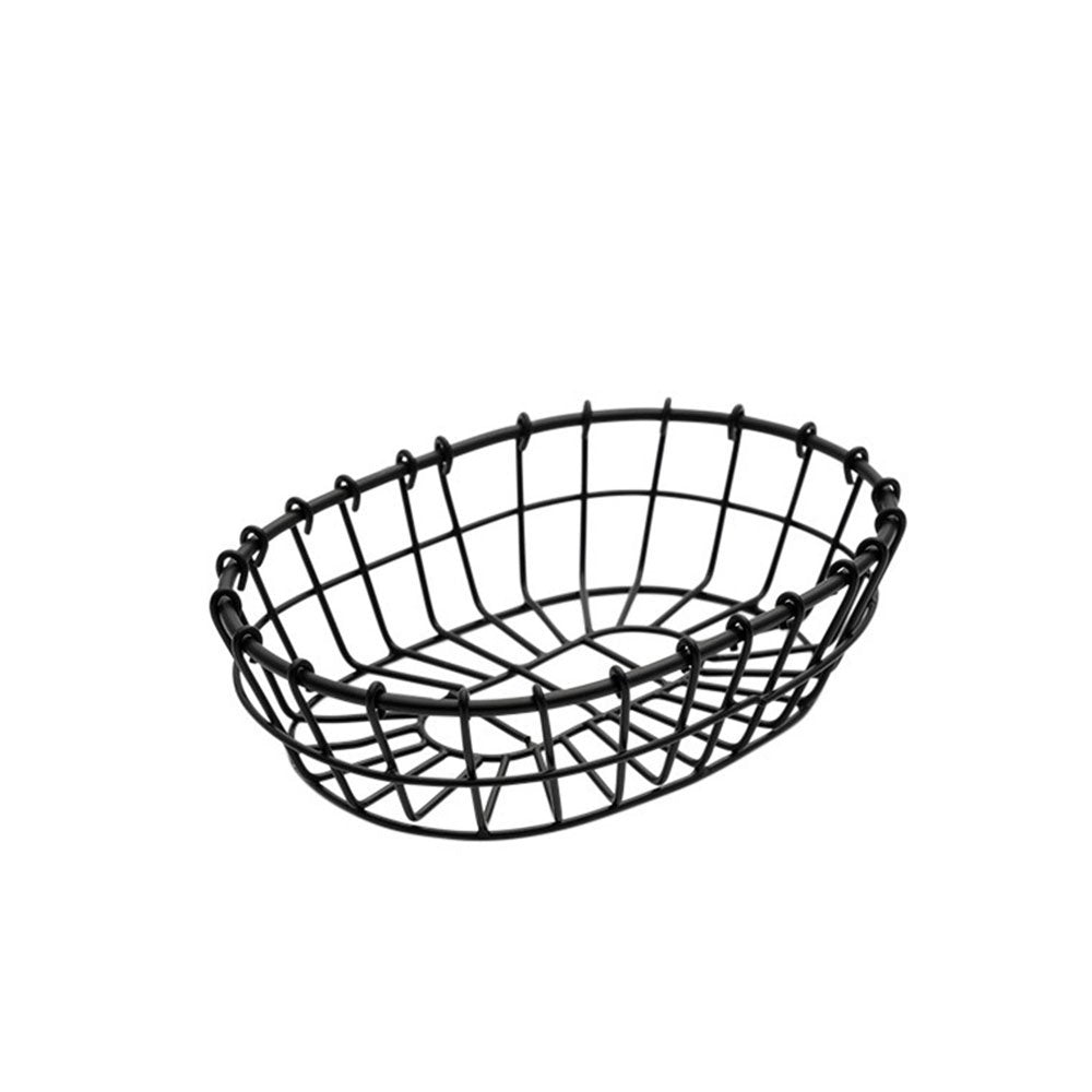 סלסלה אובלית שחורה 23X15X6 ס"מ CutterPeeler