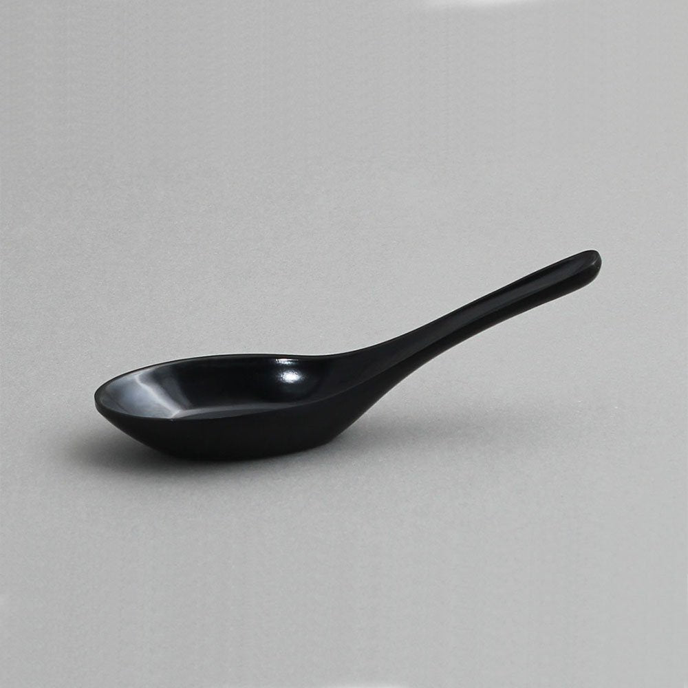 כף סיני מלמין שחור לקישוט והגשה