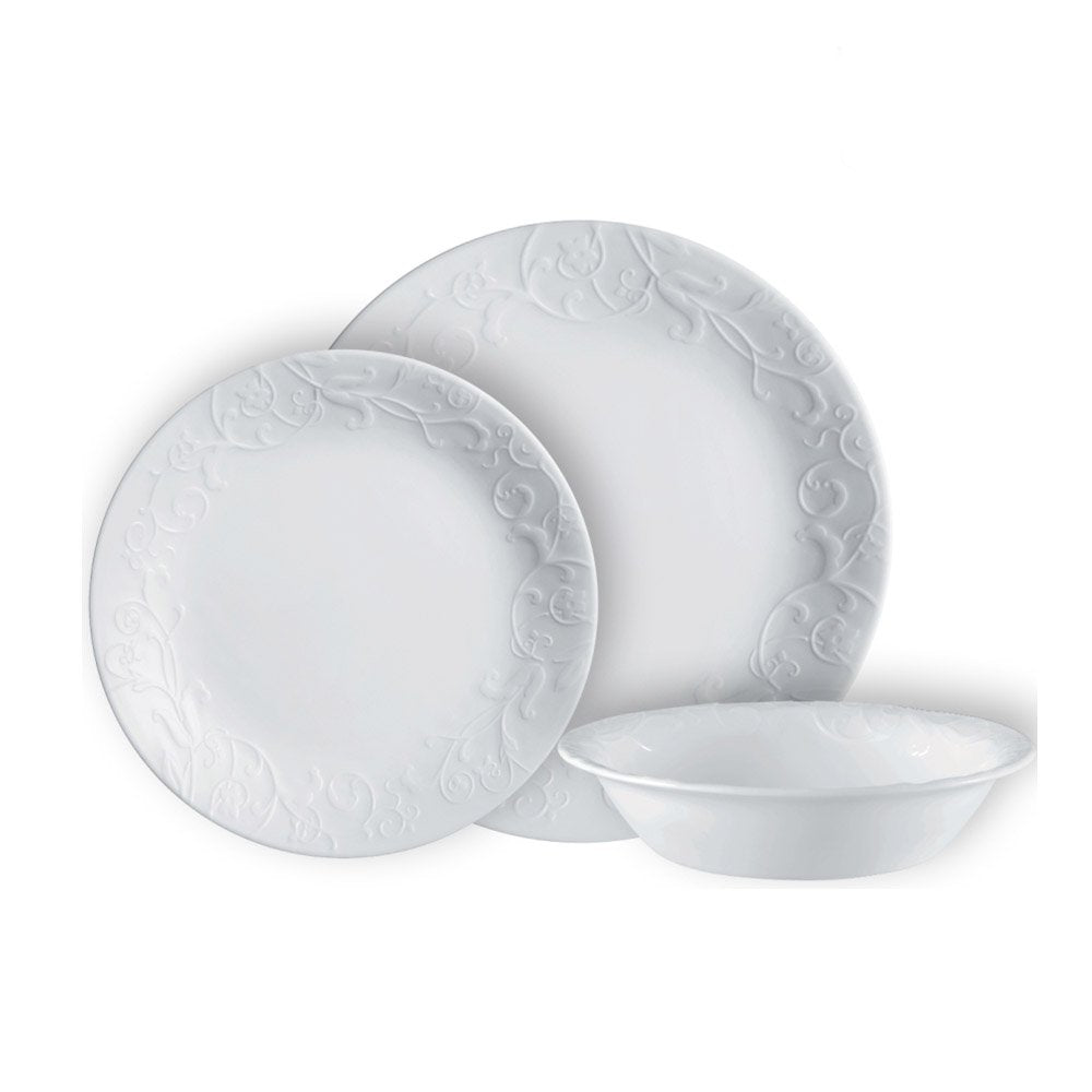 סט צלחות 18 חלקים Bella Faenza מבית קורנינג corelle
