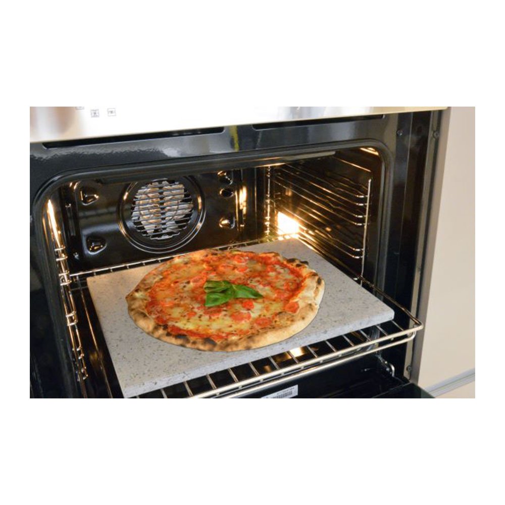 אבן שמוט להכנת פיצה + קרש להכנסת/הוצאת פיצה מהתנור MADE IN ITALY