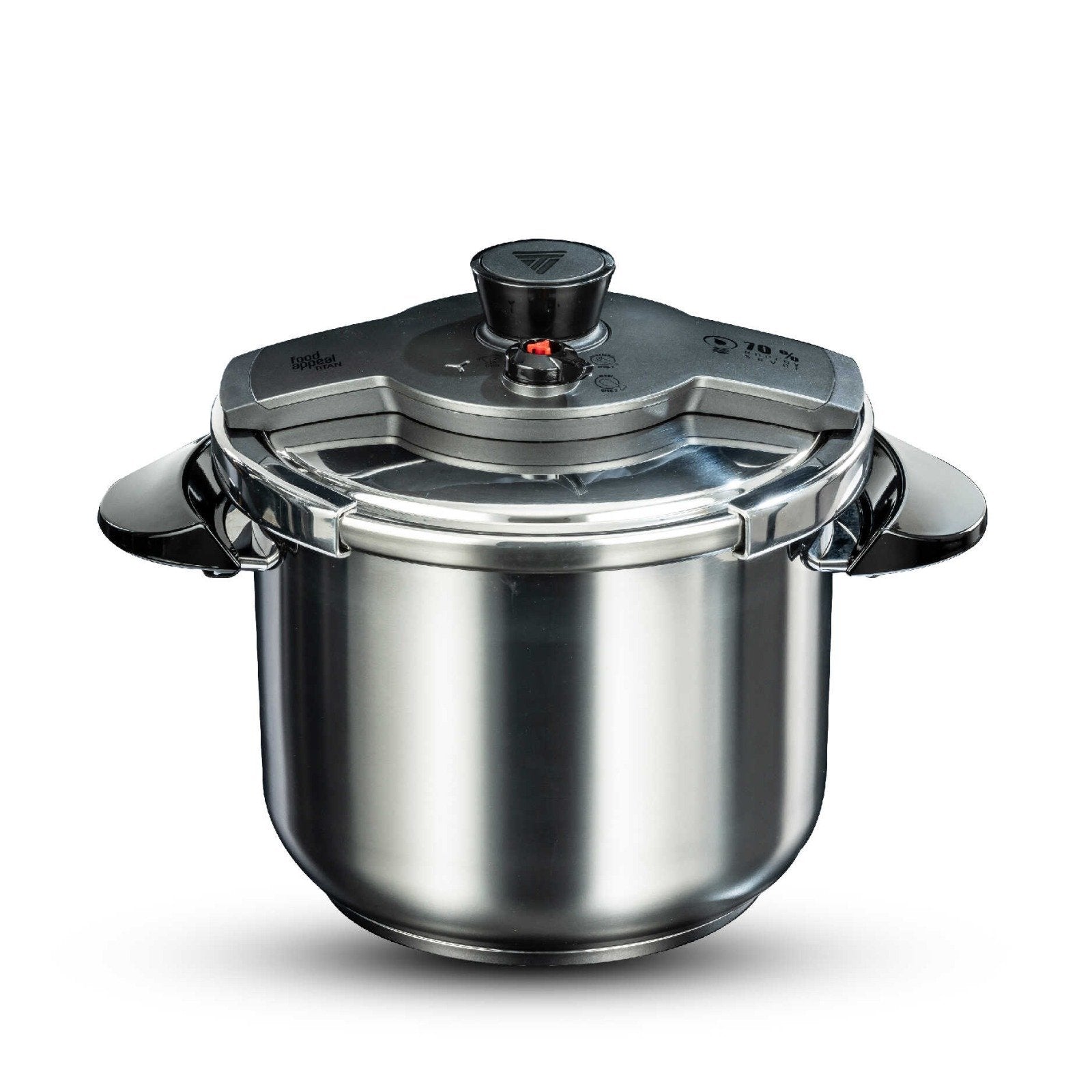 סיר לחץ בטיחותי 10 ליטר \ 27 ס"מ TITAN מבית Food appeal