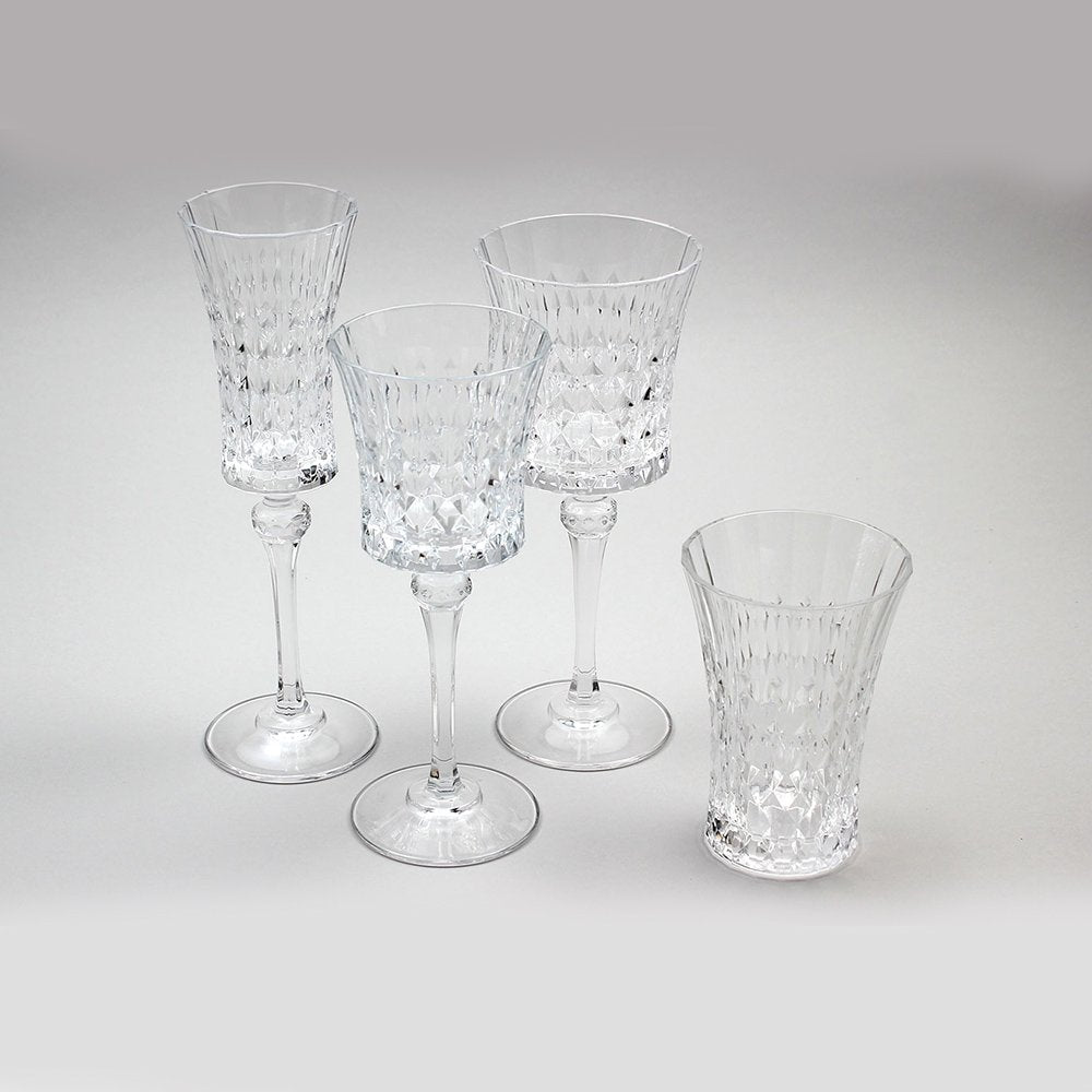 סט 6 כוסות יין - 270 מ”ל קריסטל ליידי דימונד