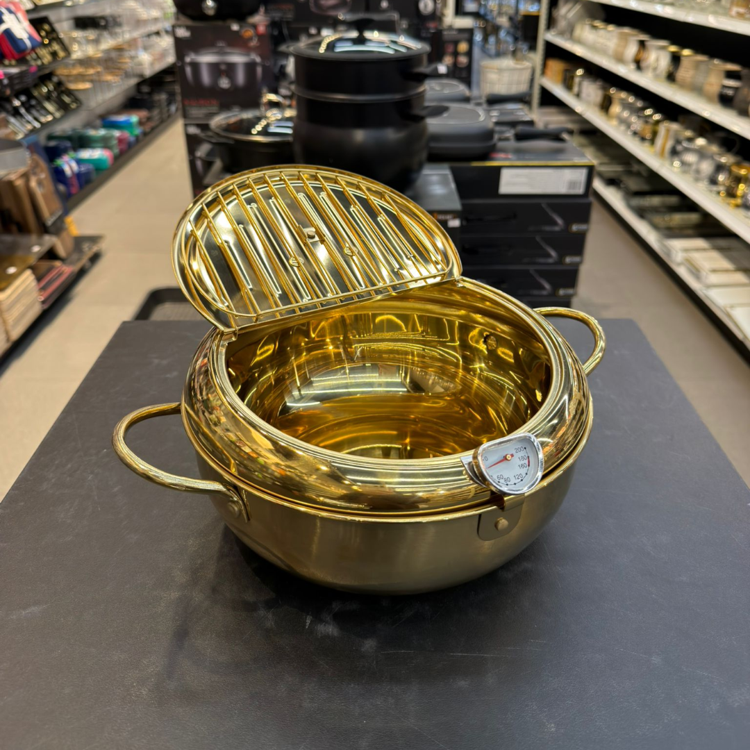 סיר טיגון נירוסטה זהב 3.4 ל'