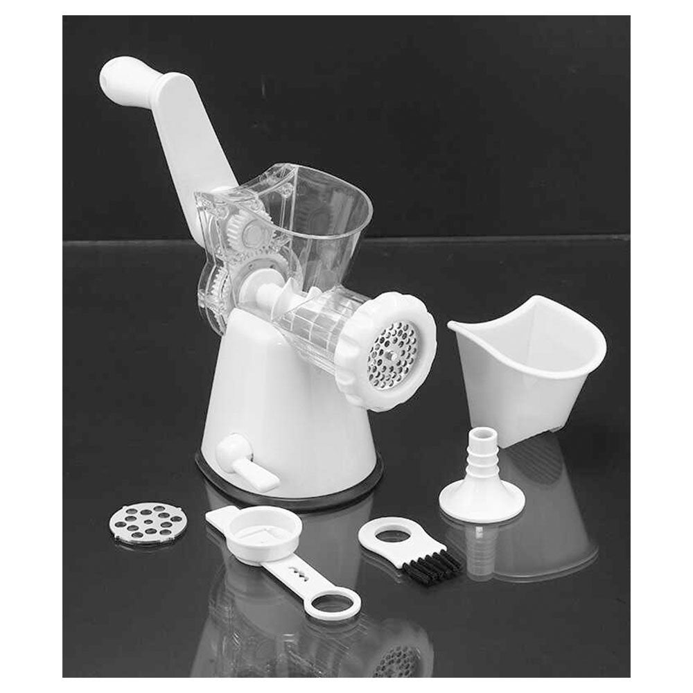 מכשיר מטחנה ידנית רב שימושית לקיצוץ בשר והכנת עוגיות מרוקאיות